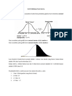 Makalah Statistika Uji Normalitas