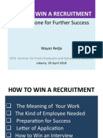 How To Win A Recruitment: A Mile Stone For Further Success