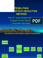 PENELITIAN-Hipotetico Deductive PRIMA Medan