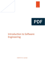Introduction To Software Engineering: SUBMITTED TO: Dr. Aqeel Iqbal