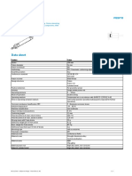 ISO Cylinder DSNU-16-100-PPV-A: Data Sheet