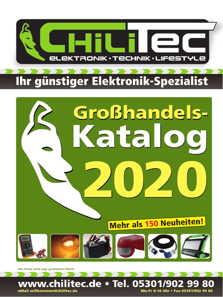 ChiliTec Katalog GH 2020 | PDF