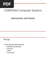 03-Subroutines and Stacks