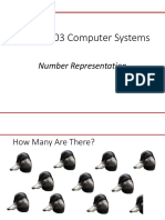COMPX203 Computer Systems: Number Representation