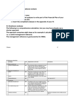 8a - Seminar Handout - Breakeven Analysis - Detailed