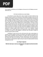 Activity 3. Cyberbullying