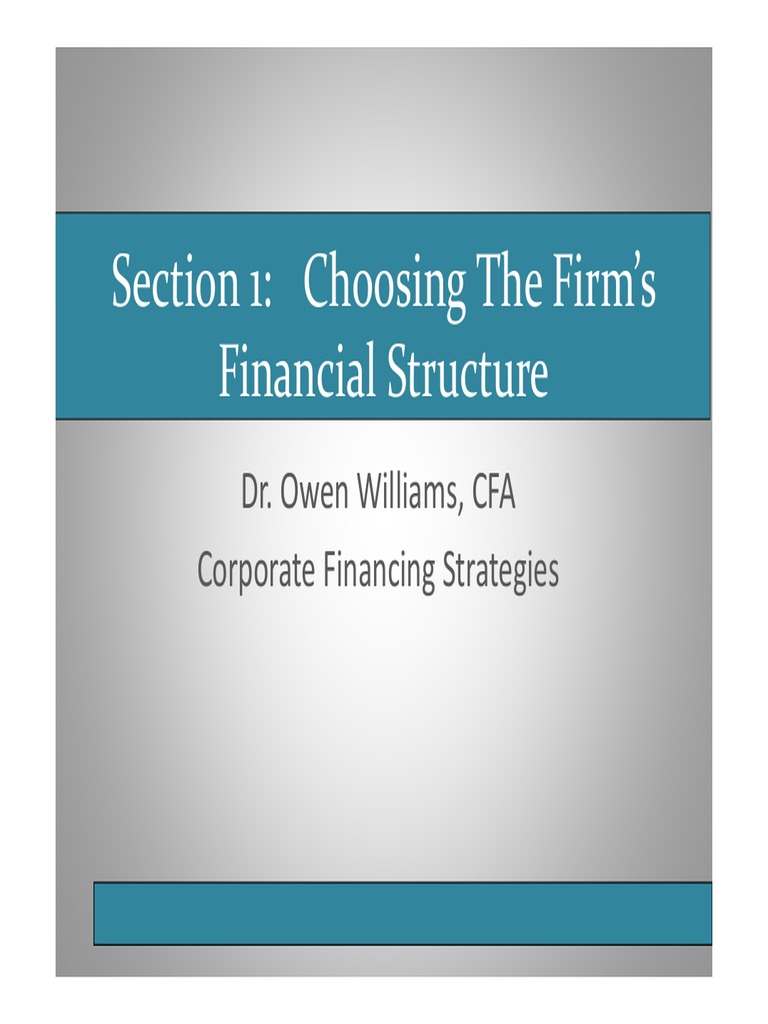 Corporate Financing Strategies Explained | PDF | Capital Structure | Stocks