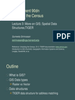 Government 90dn Mapping The Census: Lecture 3: More On GIS Spatial Data Structures TIGER