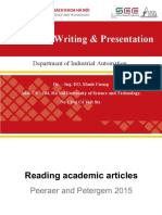 Reading An Academic Article Peeraer and Petegem 2015 (S)