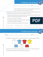 Caderno de Problemas Semanas 5 e 6