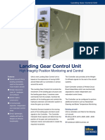 Landing Gear Control Unit: High Integrity Position Monitoring and Control