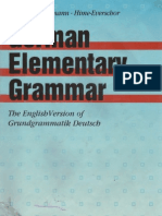 German Elementary Grammar