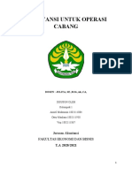 Makalah Akuntansi Untuk Operasi Cabang Kelompok 1