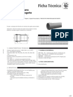 Tubo PVC Esgoto Marrom