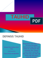 TAUHID AL-QUR'AN