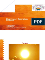 Clean Energy Technology: Solar Radiation Measurement and Estimation