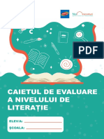 Caietul de Evaluare A Nivelului de Literatie