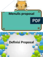 Menulis Proposal