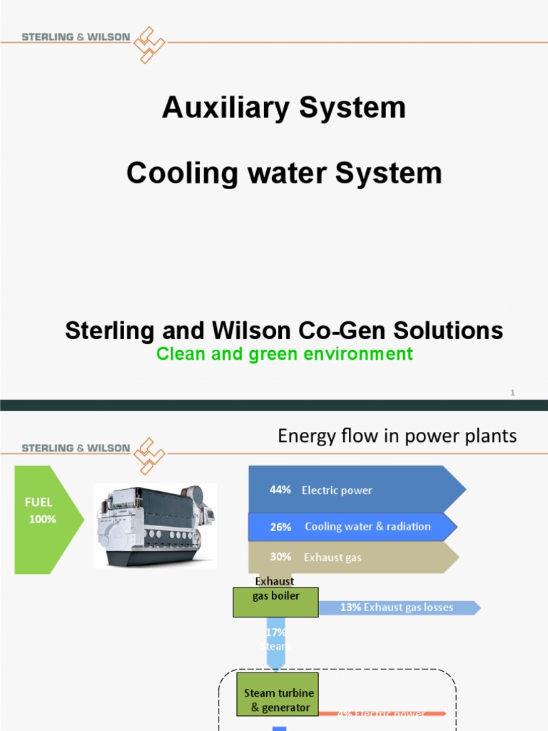 Cooling Water System | PDF | Radiator | Heat Transfer