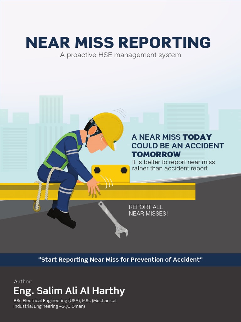 Near Miss Reporting PDF Accidents Safety