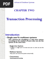 Chapter 2 Transaction Processing