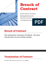 Breach of Contract