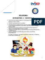 Filipino: Kuwarter 3 - Modyul 7