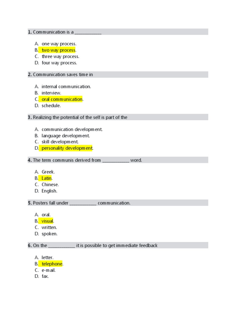 Communication | PDF | Social Science | Language Arts & Discipline