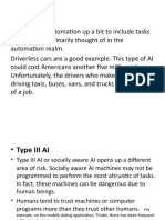 Types of AI and their risks, benefits in business