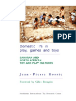 Saharan and North African Toy and Play Cultures: Domestic Life in Play, Games and Toys