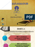 Pendidikan Anak Di SD Akmal Modul 6