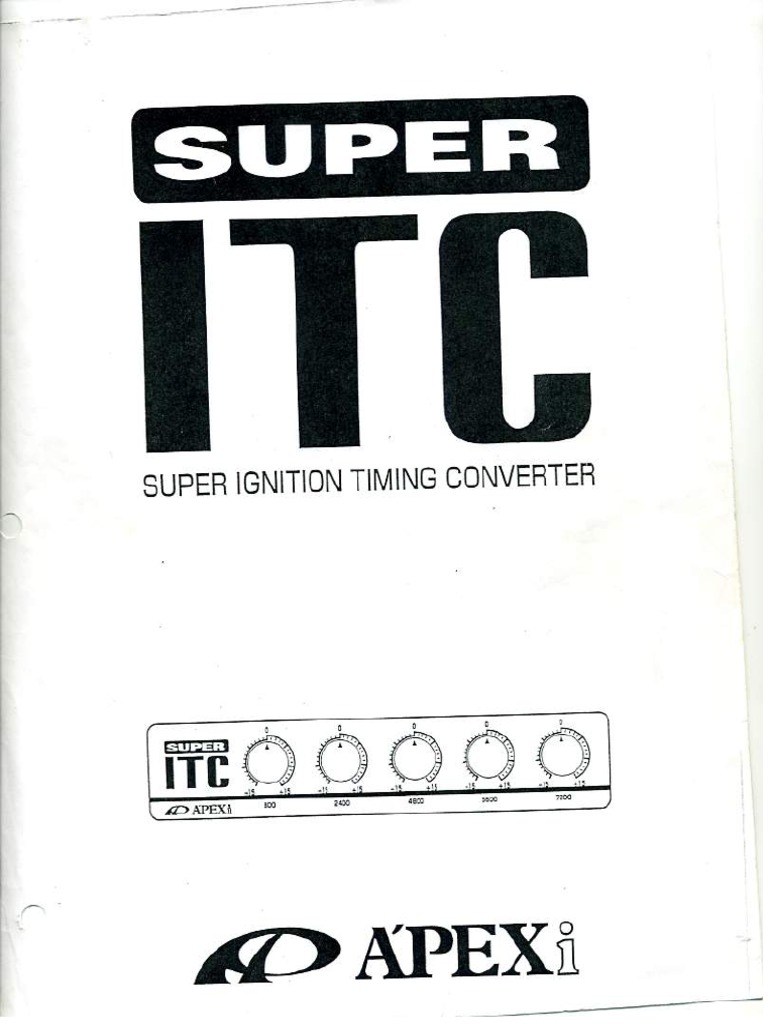 Itc Manual | PDF