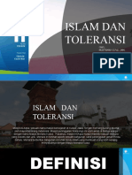 ISLAM DAN TOLERANSI. Comp