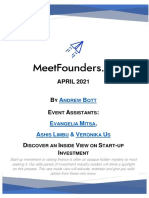 MeetFounders Silicon Valley April 2021 Handout