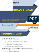 10 Transformasi Linear (1)