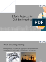 B.Tech Projects For Civil Engineering