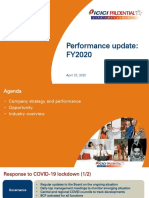FY2020 performance update: Strong growth amid COVID-19 challenges