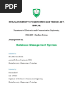 Database Management System