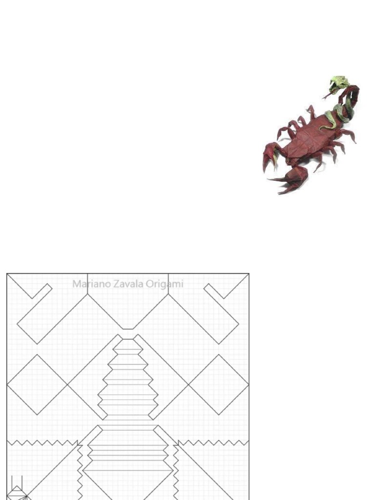 Origami Scorpion-Snake | PDF