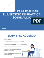 Pautas Para Realizar El Ejercicio