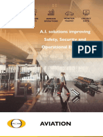 Aviation: A.I. Solutions Improving Safety, Security and Operational Efficiency