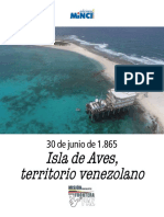 30 de Junio de 1.865, Isla de Aves, Territorio Venezolano.