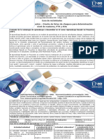 Guía de actividades y rúbrica de evaluación – Fase 3 - Verificación control, PTR y SOA