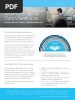 Snowflake-Elastic-Data-Warehouse