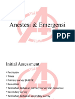 Anestesi & Emergensi