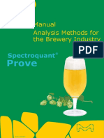 Manual Analysis Methods for the Brewery Industry Prove 05 2021 Final Web
