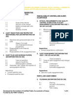 0 Table of Contents - Audit Manual