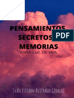 Pensamientos, Secretos y Memorias - Ibook PDF