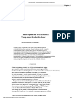 Autorregulación de La Industria - Una Perspectiva Institucional