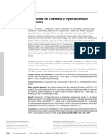 Denosumab For Treatment of Hypercalcemia of Malignancy